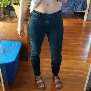 LL Bean Signature Dark Blue Skinny Jeans